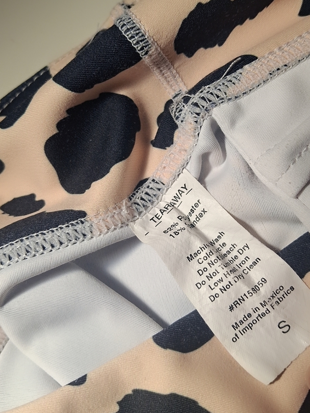 Loony Legs LONDON Floral Leggings "Animal Leaves" Blue/Orange/Green - Picture 11 of 11